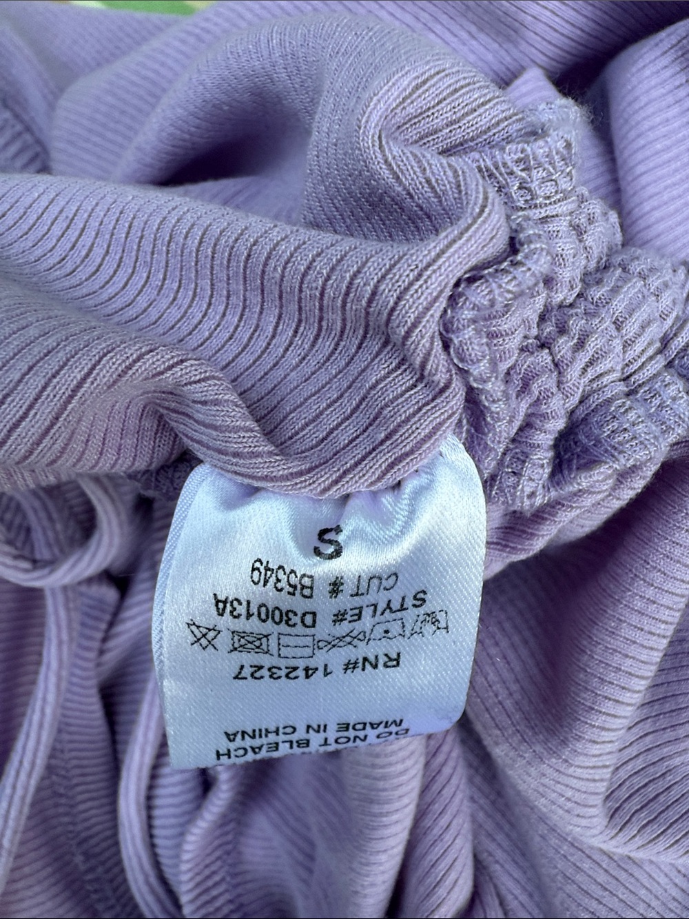 Sleeveless Ruched Bodycon Dress in Lavender size S Honey Bum Dress pre-owned . - Picture 2 of 16